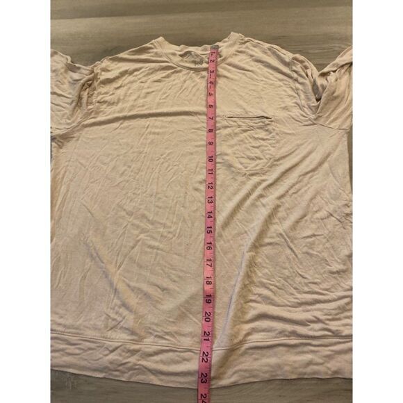 Stars Above, pale pink long sleeve casual pullover sweater size medium - Picture 7 of 7